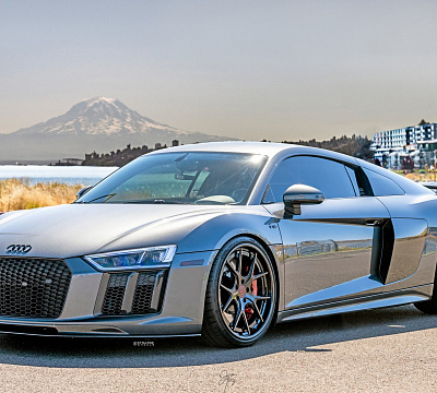 Фото дисков Strasse Wheels SM5R Deep Concave FS на Audi R8 (4S)