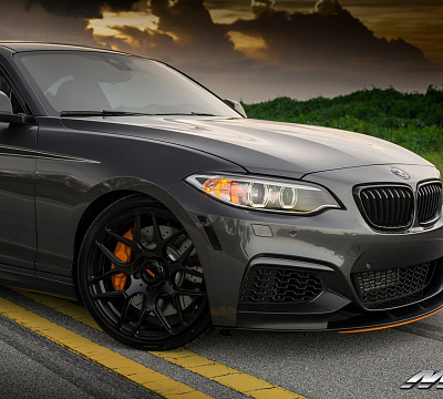Фото дисков MRR FS01 на BMW 2/M2 (F22/F87)