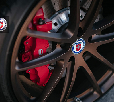 Фото дисков HRE P104 на Audi R8 (4S)