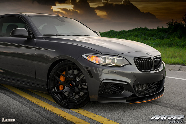 Фото дисков MRR FS01 Черный глянец на BMW 2/M2 (F22/F87)