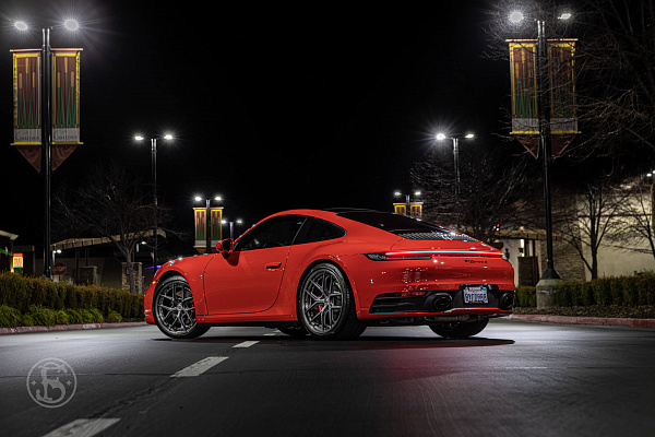 Фото дисков HRE S101SC Сатиновый графит на Porsche 911 VIII