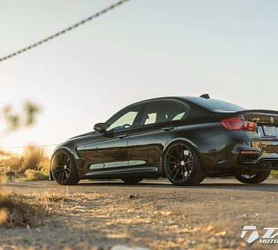 Фото дисков HRE P104 на BMW 3/M3 (F3x/F80)