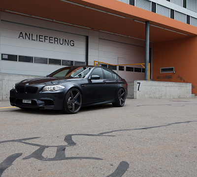 Фото дисков Vossen CV3 на BMW 5/M5 (F10)