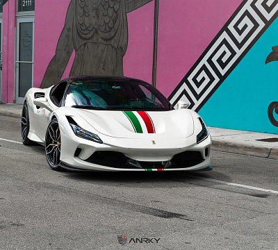 Фото дисков Anrky AN11 на Ferrari F8