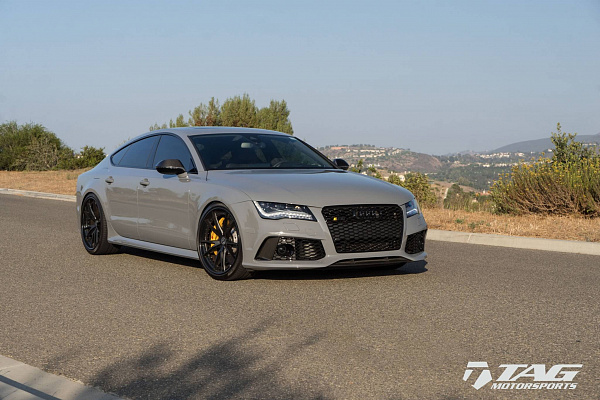 Фото дисков HRE S101 Черный сатин на Audi A/RS 7 (4G)