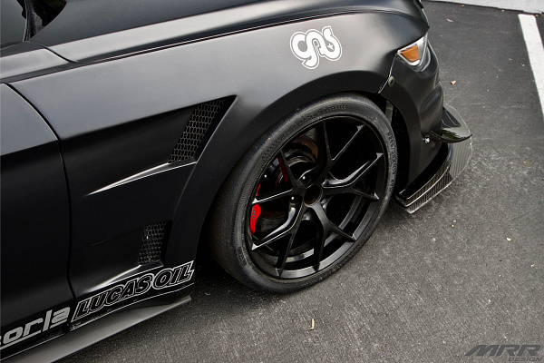 Фото дисков MRR FS06 Черный сатин на Ford Mustang VI