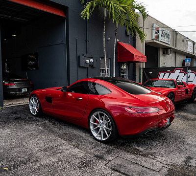 Фото дисков Anrky AN12 на Mercedes-Benz AMG GT I