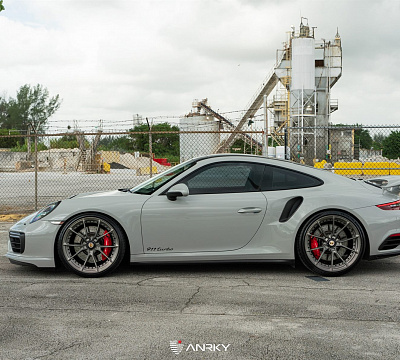 Фото дисков Anrky AN22 на Porsche 911 VII