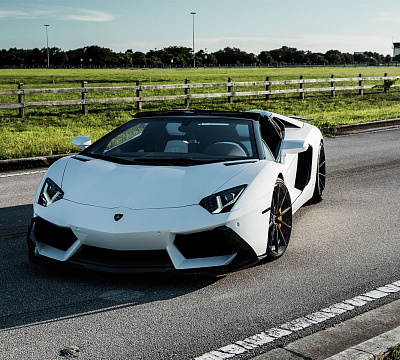 Фото дисков Anrky AN28 на Lamborghini Aventador