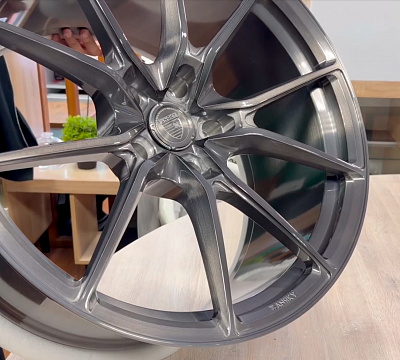 19" кованые диски Anrky AN12 в темном браше