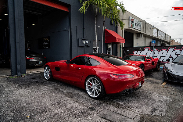 Фото дисков Anrky AN12 Глянцевый лак на Mercedes-Benz AMG GT I