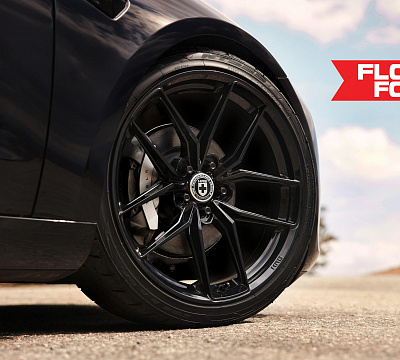 Фото дисков HRE FF21 на Tesla Model 3