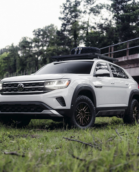 Фото дисков ARCHES Сатиновая темная бронза на Volkswagen Atlas