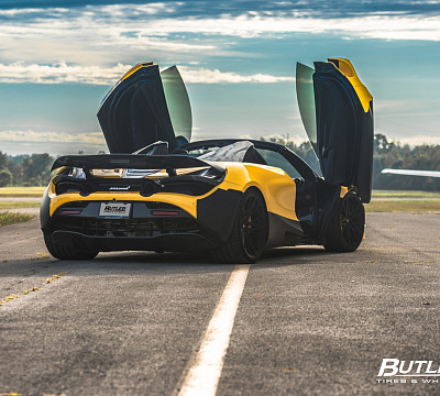Фото дисков Vossen M-X6 на McLaren 720S