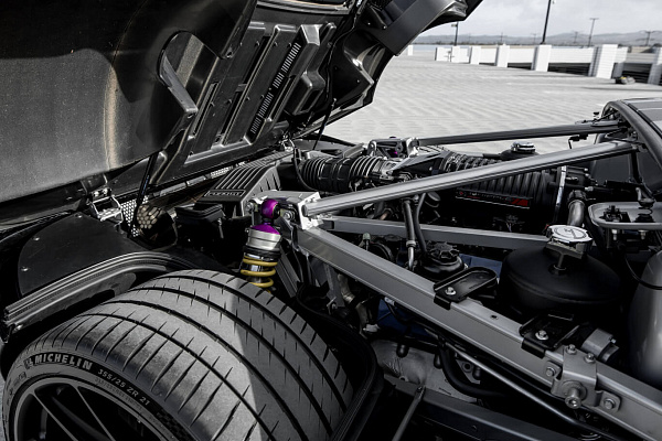 Фото дисков HRE P101 Черный сатин на Ford GT I
