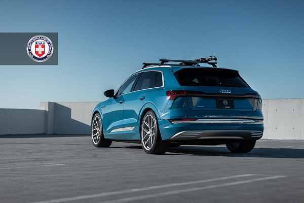 Фото дисков HRE P101SC Сатиновый лак на Audi E-tron