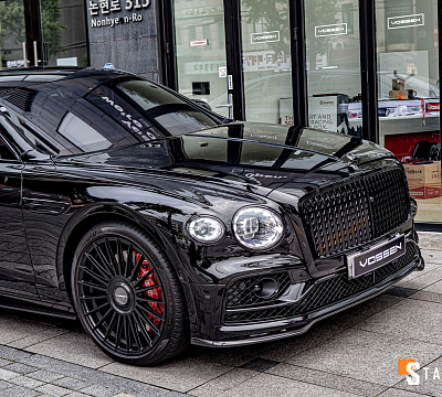 Фото дисков Vossen HF-8 на Bentley Flying Spur III