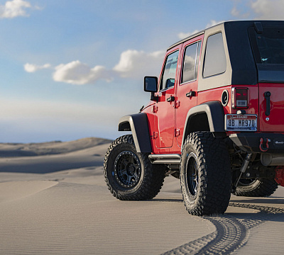 Фото дисков Black Rhino RENO на Jeep Wrangler III (JK)