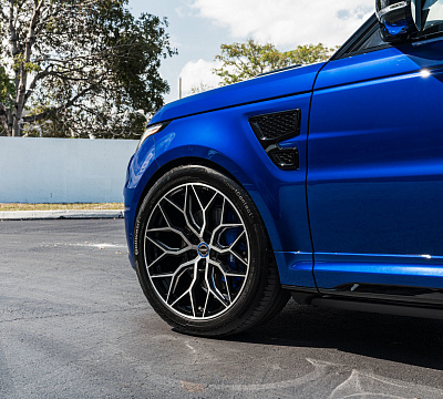Фото дисков Vossen HF-2 на Range Rover Sport II