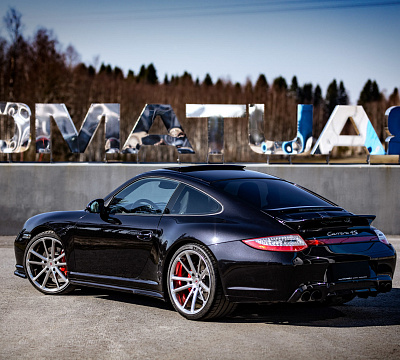 Фото дисков Vossen CG-203 на Porsche 911 VI