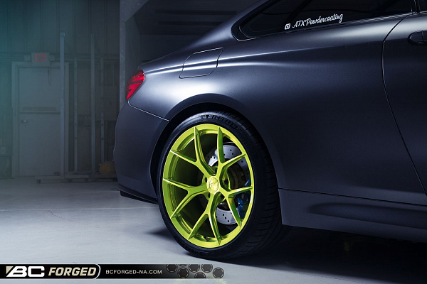 Фото дисков BC Forged KL01 Другой цвет на BMW 4/M4 (F32/F82)