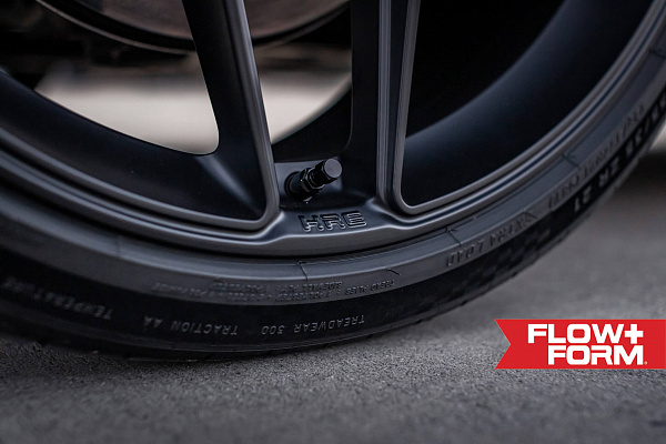 Фото дисков HRE FF11 Черный сатин на Tesla Model Y
