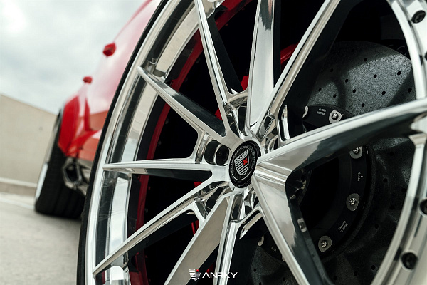 Фото дисков Anrky AN38 Полированный лак на Lamborghini Urus