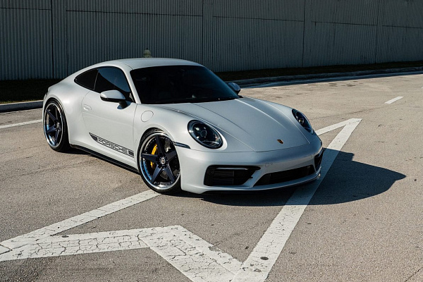 Фото дисков Anrky RS5.3 Черный сатин на Porsche 911 VIII