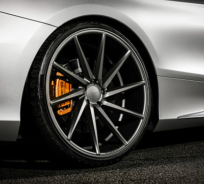Фото дисков Vossen CVT на Mercedes-Benz S-Class (W222, C217)