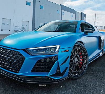 Фото дисков Strasse Wheels SV15FF Deep Concave FS на Audi R8 (4S)