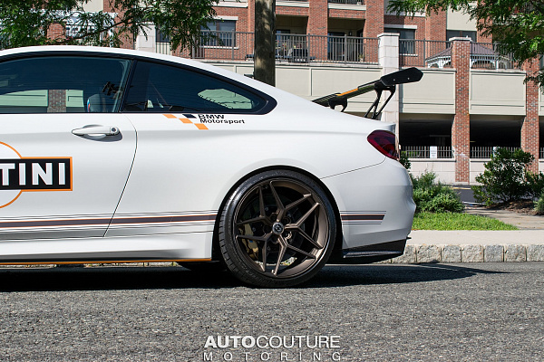 Фото дисков HRE FF11 Сатиновая бронза на BMW 4/M4 (F32/F82)