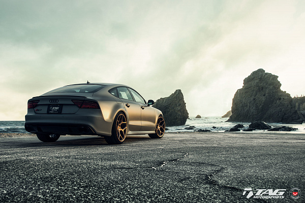 Фото дисков Vossen CG-205 Глянцевый графит на Audi A/RS 7 (4G)