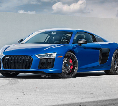 Фото дисков Strasse Wheels SM5R Deep Concave Monoblock на Audi R8 (4S)