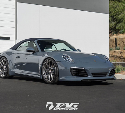 Фото дисков HRE P101 на Porsche 911 VII