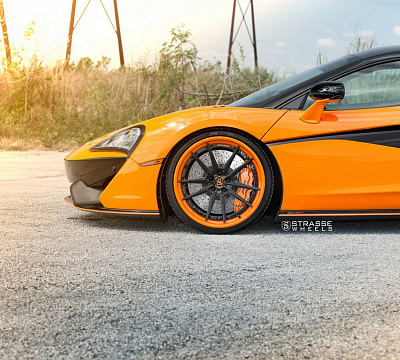 Фото дисков Strasse Wheels SV1 Deep Concave FS на McLaren 570S