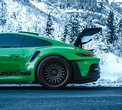 Фото дисков Brixton Forged TR20 на Porsche 911 VIII