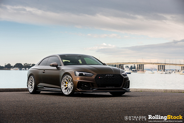 Фото дисков Strasse Wheels SV20M Deep Concave FS Глянцевый лак на Audi A/S/RS 5 (F5)