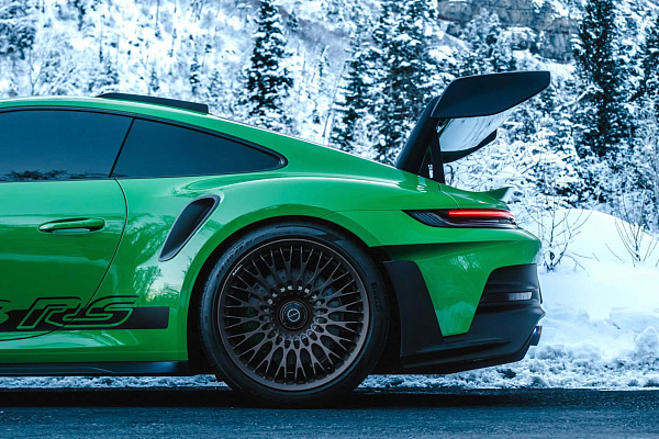 Фото дисков Brixton Forged TR20 Сатиновая бронза на Porsche 911 VIII