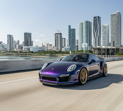 Фото дисков HRE 527 на Porsche 911 VII