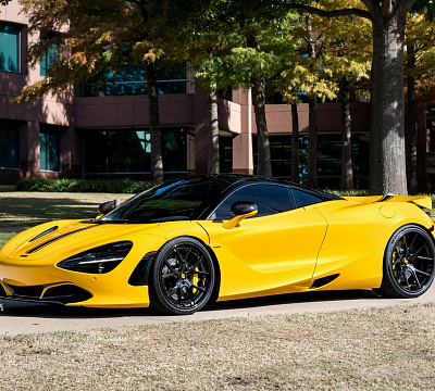Фото дисков Strasse Wheels SM5R Deep Concave FS на McLaren 720S