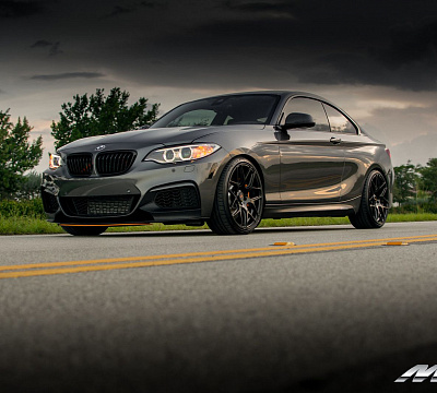 Фото дисков MRR FS01 на BMW 2/M2 (F22/F87)