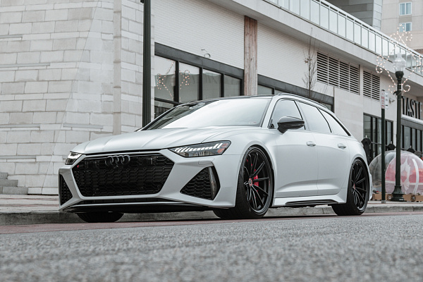 Фото дисков Brixton Forged R11-R Черный сатин на Audi A/RS 6 (C8)