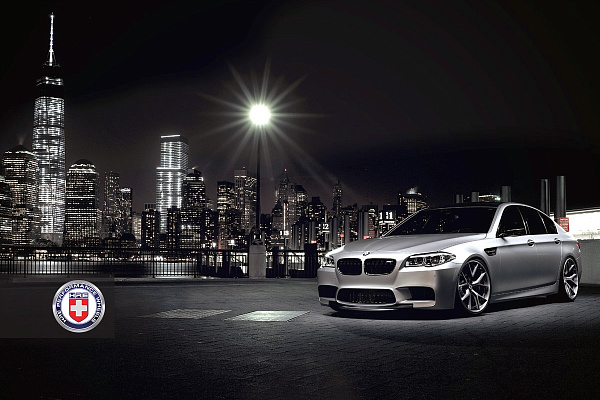 Фото дисков HRE S101 Сатиновый тонированный лак на BMW 5/M5 (F10)