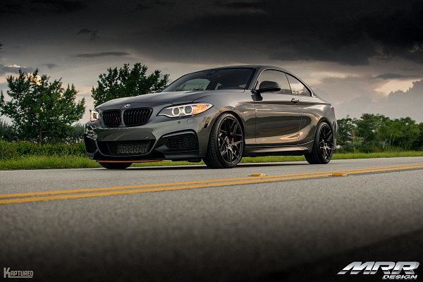 Фото дисков MRR FS01 Черный глянец на BMW 2/M2 (F22/F87)