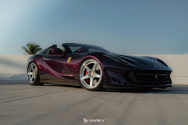 Фото дисков Anrky RS5.3 Полированный лак на Ferrari 812