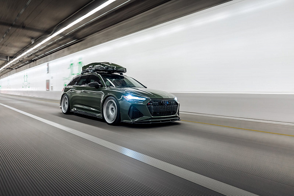 Фото дисков Brixton Forged TR06 Серебро на Audi A/RS 6 (C8)