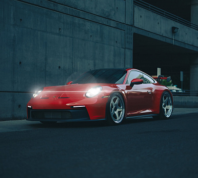 Фото дисков Brixton Forged TR04 на Porsche 911 VIII