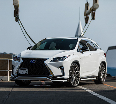 Фото дисков Vossen HF-2 на Lexus RX IV