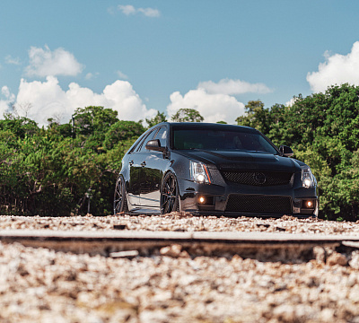 Фото дисков Vossen HF-3 на Cadillac CTS II