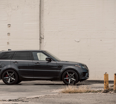 Фото дисков Vossen CV3 на Range Rover Sport II